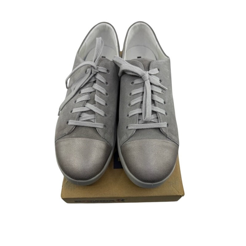 Romika Madera 16 Sneaker Shoes Suede Lace-Up Low Top Grey Womens Size 37