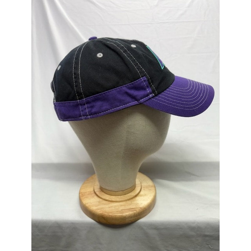Nike Baseball Cap Air Logo Snapback Hat Cotton Black Purple Unisex One Size