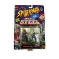 Toy Biz Vulture Vs Spider-Man Web of Steel Die Cast Mini Action Figure