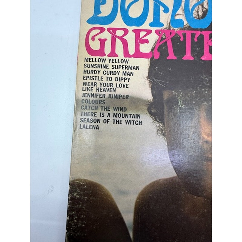 Donovan – Donovan's Greatest Hits Vinyl Record Album