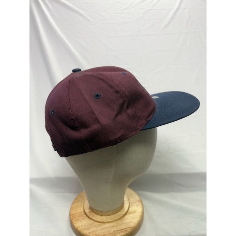 Sportsman NAPA Auto Parts Snapback Hat Cotton Cap Burgundy Navy Adult OSFA