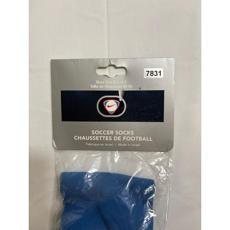 Nike Football Soccer Socks Over The Calf Royal Blue Mens Shoes Size 8.5-12.5