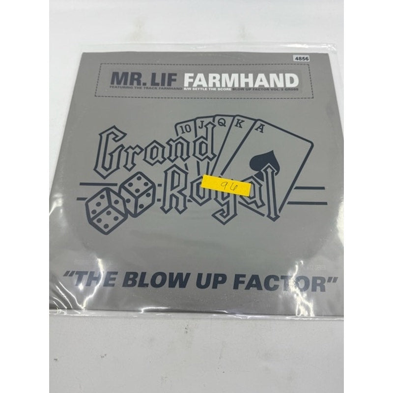 Mr. Lif – Farmhand 1999 Vinyl Album Record