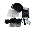 Polarized Sports Sunglasses Interchangeable Lens Mens/Womens Blue