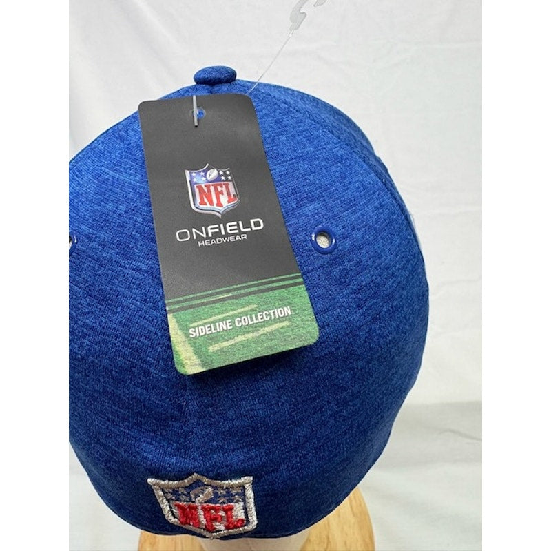 New Era New York Giants 39THIRTY NFL On-Field Sideline Hat Blue Gray M/L