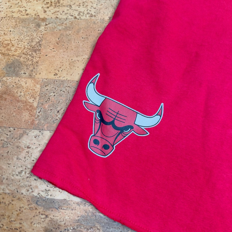 Mitchell & Ness Mens Game Day FT Chicago Bulls Shorts Drawstring Red 2XL NWT