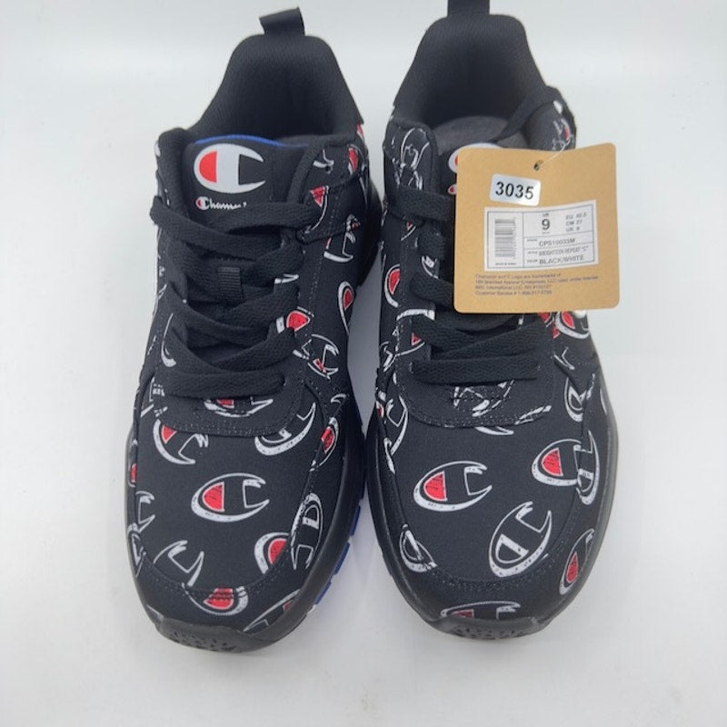 Champion Mens 93EIGHTEEN Repeat C Sneakers CPS10033M Athleisure Black Mens Size 9