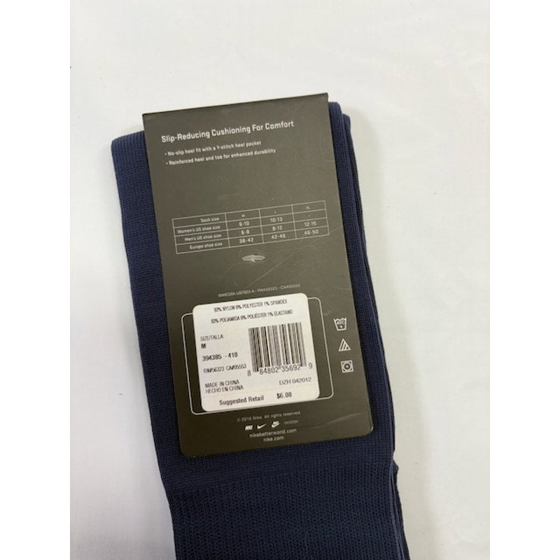 Nike Park III Cushioned SOCCER Socks 1 Pair Over Calf Mens 6-8 Womens 6-10