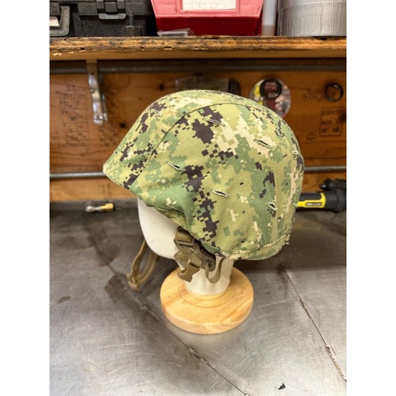 BAE Systems Military Lightweight Ballistic Helmet SPM1C1-10-C-0011 Green Size L