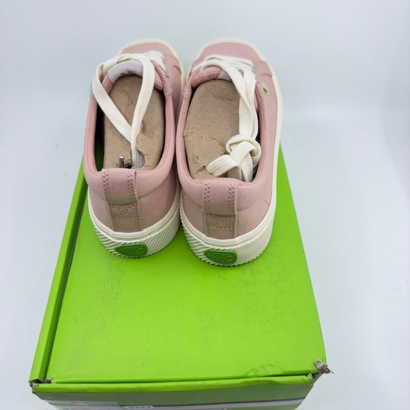 Cariuma Oca Low Top Lace Up Canvas Sneakers Shoes Rose Pink Unisex Size W6.5 M5