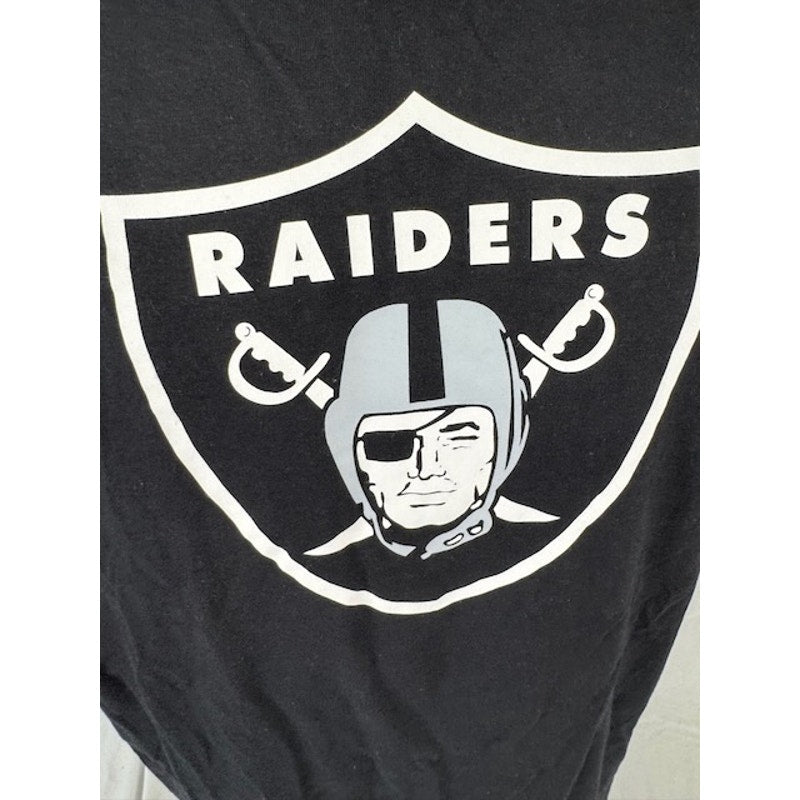 Nike Las Vegas Raiders Logo Essential T Shirt Short Sleeve Black Mens M