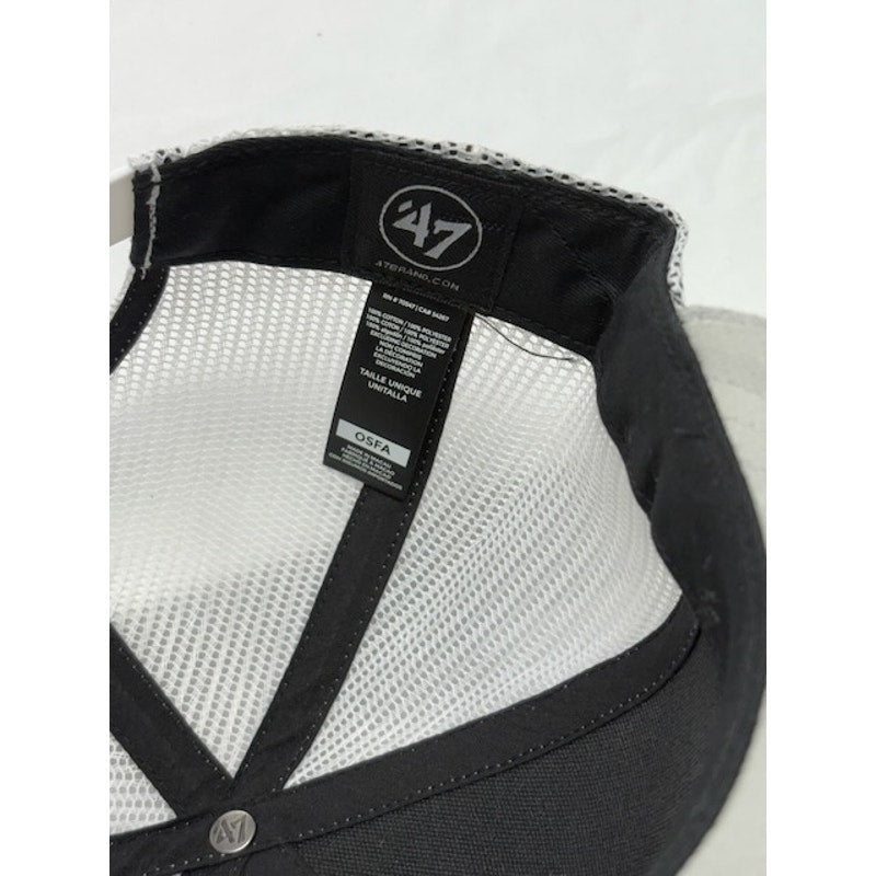 47 Brand Trucker Chicago White Sox Adjustable Mesh Cap Gray Unisex OSFA