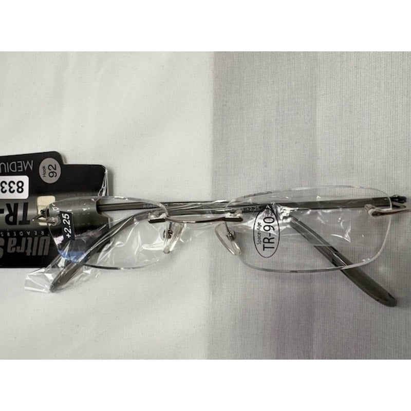 Ultra Spex TR-90 Reading Glasses +2.25 Medium Lightweight Flexible Frame