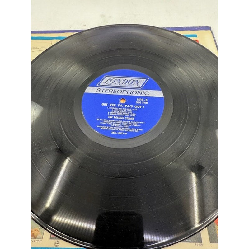 The Rolling Stones – Get Yer Ya Ya's Out 1986 Vinyl Album Record