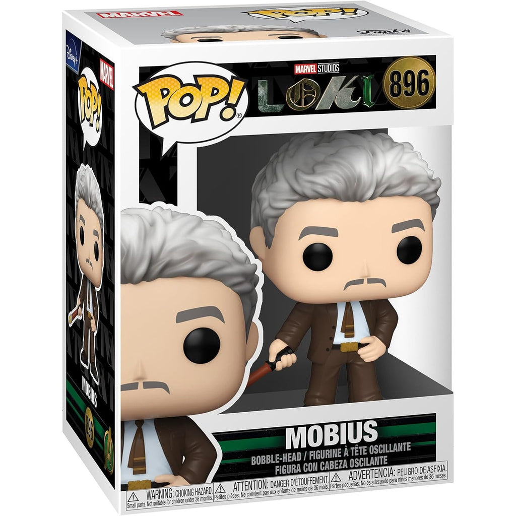 Funko Pop! Marvel Studios: Loki - Mobius #896 Vinyl Bobblehead