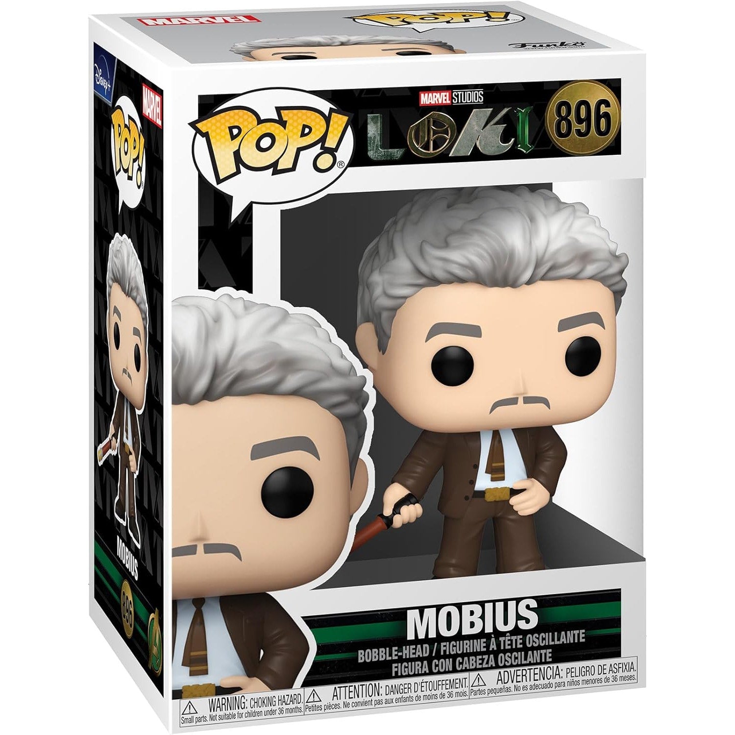 Funko Pop! Marvel Studios: Loki - Mobius #896 Vinyl Bobblehead