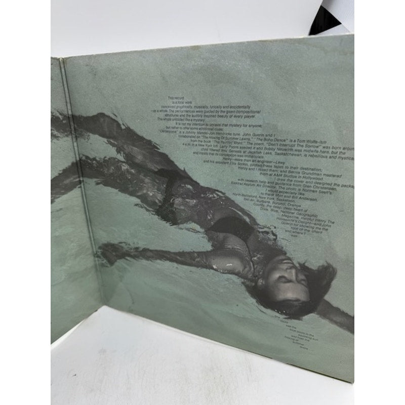 Joni Mitchell – The Hissing Of Summer Lawns 1976 Vinyl Album Record