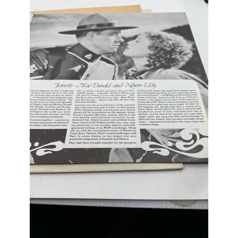 Jeanette MacDonald & Nelson Eddy – Legendary Performers 1977 Vinyl Album Record