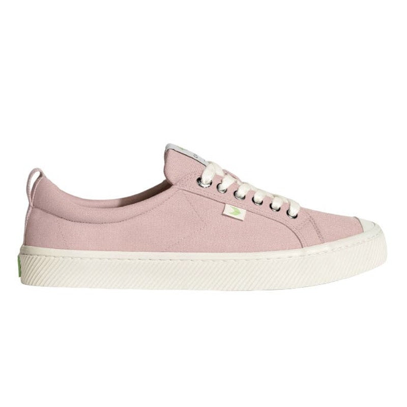 Cariuma Unisex Oca Low Canvas Sneaker Casual Shoes Lace-Up Rose Pink Size 5/6.5