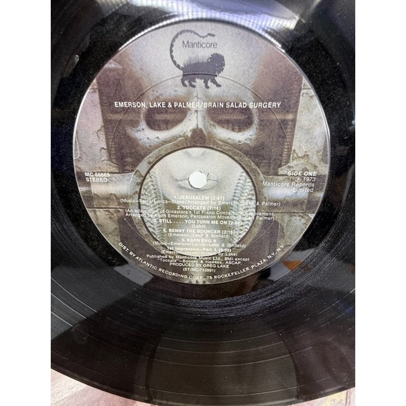 Emerson, Lake & Palmer – Brain Salad Surgery 1973 Vinyl Album Record