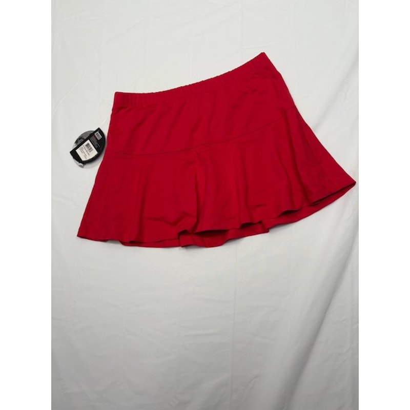 Wilson 12" Flared Tennis Skirt Elastic Waist Pull-On Lollipop Girls Size XL