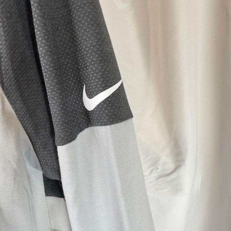 Nike Oakland Raiders Tailgate Long-Sleeve T-Shirt Loose Fit Gray Womens Size S