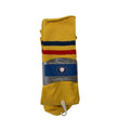 Nike Football Socks Over The Calf Yellow/Red/Blue Stripes Size 8.5-12.5