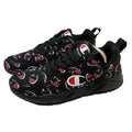 Champion 93EIGHTEEN Repeat C Sneaker CPS10033M All Over Logo Black Mens Size 10
