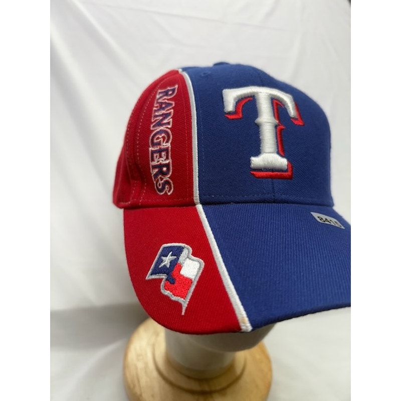 Twins Ent Inc Texas Rangers MLB Vintage Snapback Hat Adjustable Blue Red OSFA