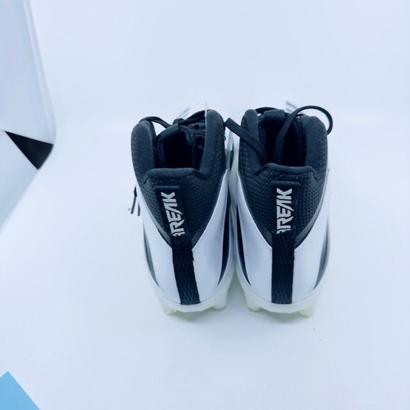 Adidas Freak X Carbon Mid-Cut Football Shoe DB0571 White Black Mens 13 1/2