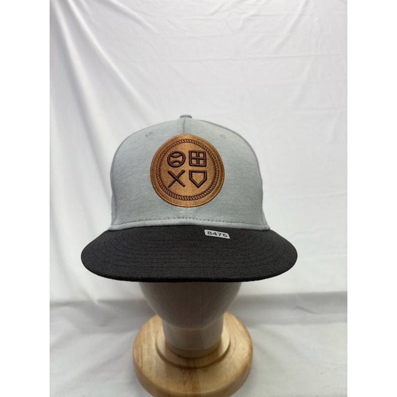 New Era 9FIFTY MLB The Show Snapback Hat Gaming Logo Gray Black Unisex OSFM