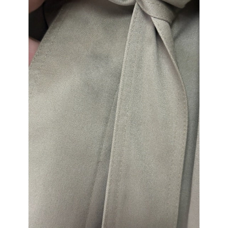 London Fog Vintage Trenchcoat Full-Zp Classic Old Money Luxury Tan Womens Sz 44