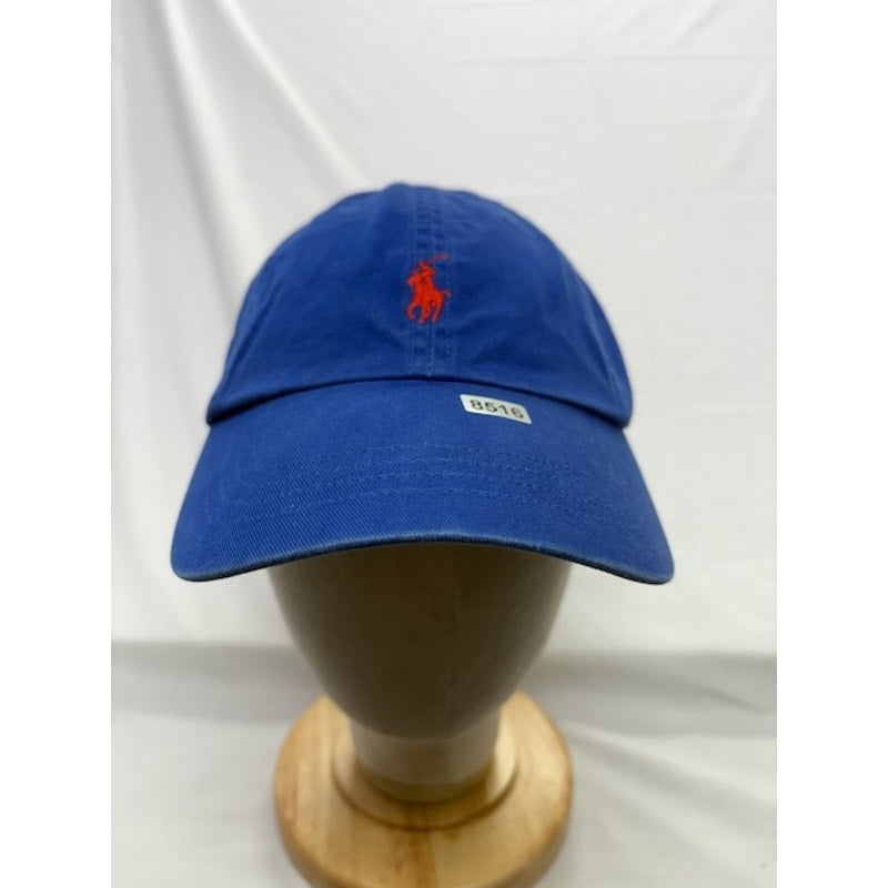 Polo Ralph Lauren Cap Red Pony Adjustable Strapback Blue Unisex Adult One Size