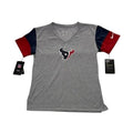 Nike Dri Fit Houston Texans T-Shirt NFL Team Apparel Gray Womens Size S