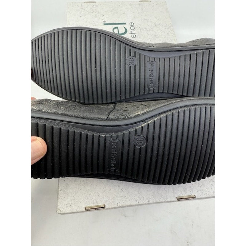 Josef Seibel Pippa 29 Ballet Flat 72929 Black Nesty Oil Womens Size EU 39