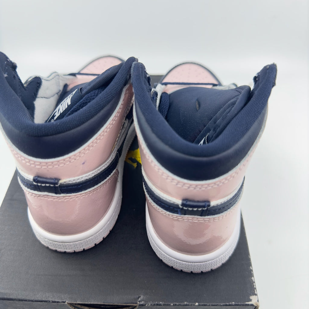 Nike Jordan 1 Retro High Og (TD) Mid Sneakers Atmosphere Obsidian White 10C