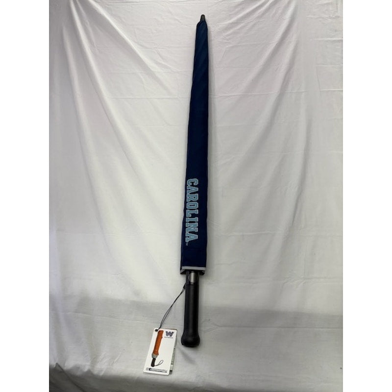 WeatherMan UNC North Carolina Tar Heels Golf Umbrella NCAA Blue 68" Large