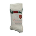 Nike Arsenal FC Football Socks Knee-High Logo Print White Youth XS /13C-3Y