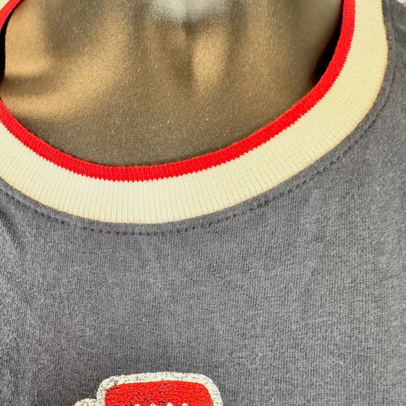 New Era MLB Boston Red Sox Cooperstown Official Logo Tee Navy Blue Mens Size XL