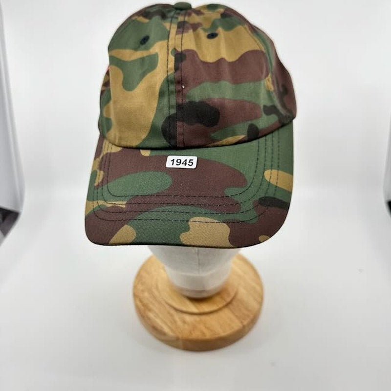 Yupoong The Classics Flexfit Camo Dad Cap Adjustable Fit Brown Green Mens OS