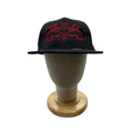 NISSIN 1996 Batman & Robin Snapback Cap Logo DC Comics Hat Black Red Mens OSFA