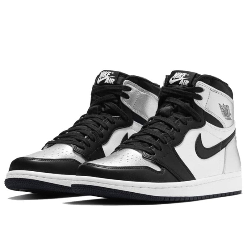 Nike Air Jordan 1 Retro High OG Silver Toe Sneakers CD0461-001 Womens Size 11