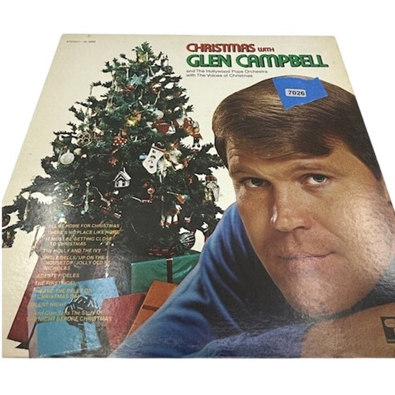 Glen Campbell – Christmas With Glen Campbell Vinyl Album Record