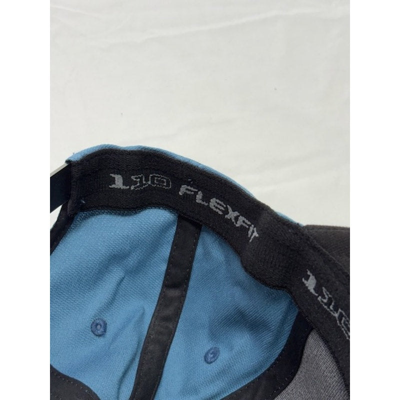 Melin Double Drink Flexfit 110 Snapback Hat Blue Black Logo Unisex OSFM