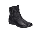 Josef Seibel Naly 24 Ankle Boots Leather Side Zipper Black Womens Size 36