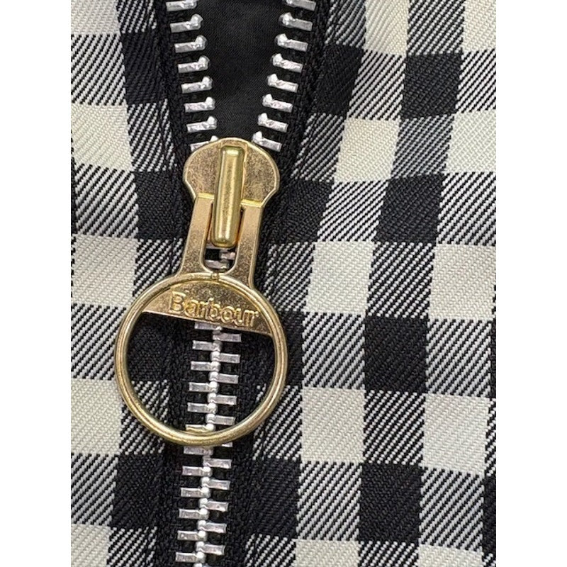 Barbour by ALEXACHUNG Ivy Casual Jacket Northumbria Check Black/White Size 8
