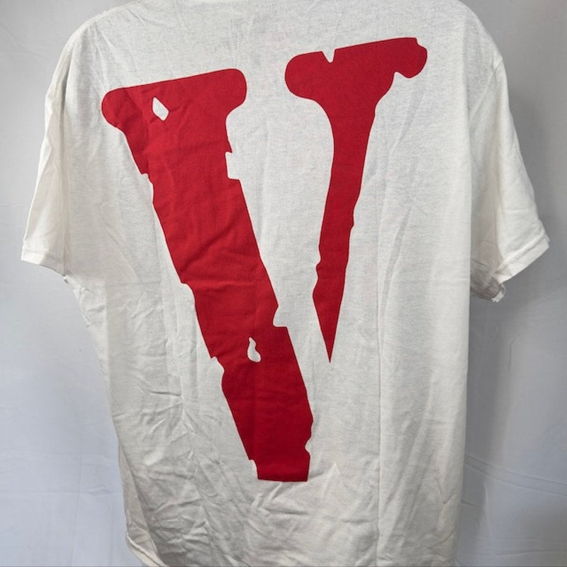 YoungBoy NBA x Vlone Reapers Child Tee Crew Neck Short Sleeve White Mens Size XL