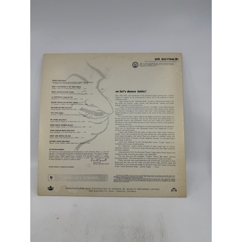 Xavier Cugat – Cugat's Golden Goodies 1963 Vinyl Album Record