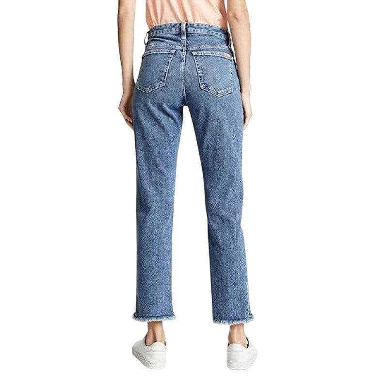 Joe's Jeans The Smith High Rise Straight Ankle Medium Wash Blue Womens 29
