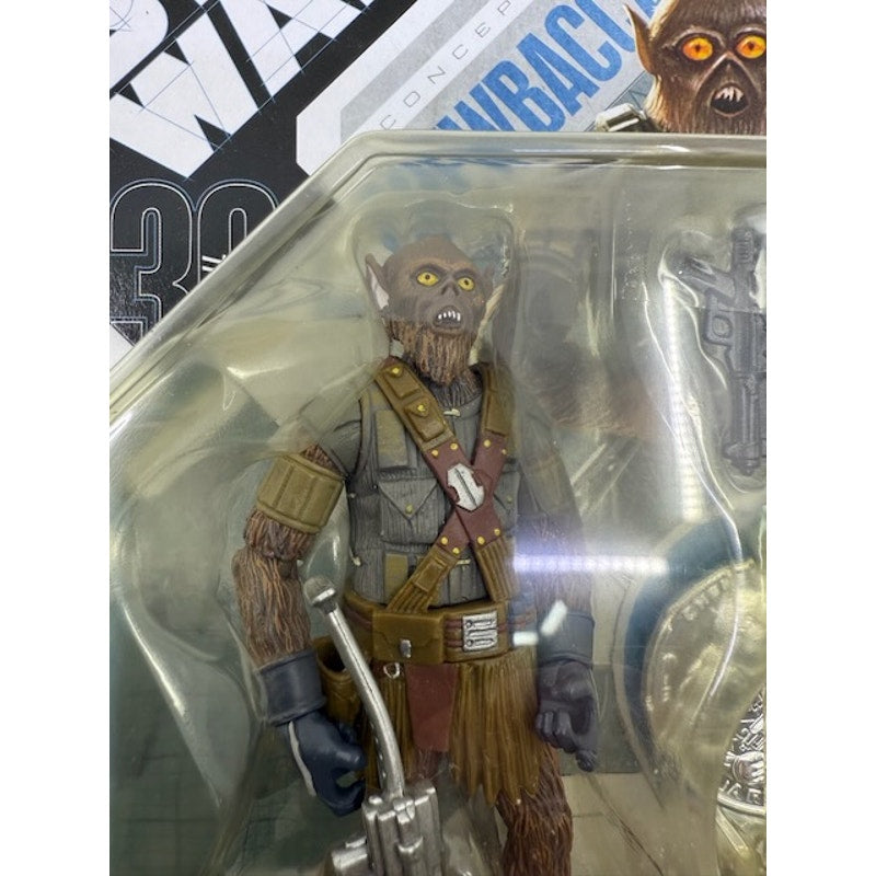 Hasbro Star Wars 30th Anniversary Mcquarrie Concept Chewbacca Action Figure